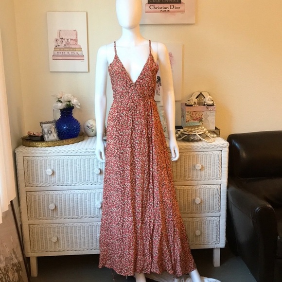 Faithfull the Brand Dresses & Skirts - Faithfull the Brand x Revolve Santa Rosa floral dress terracotta color size 4